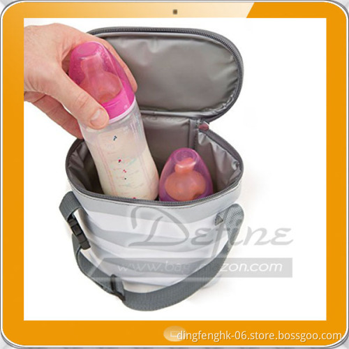 Insulated 2 Bottle Tote Bags Keep Baby Bottles Warm or Cool